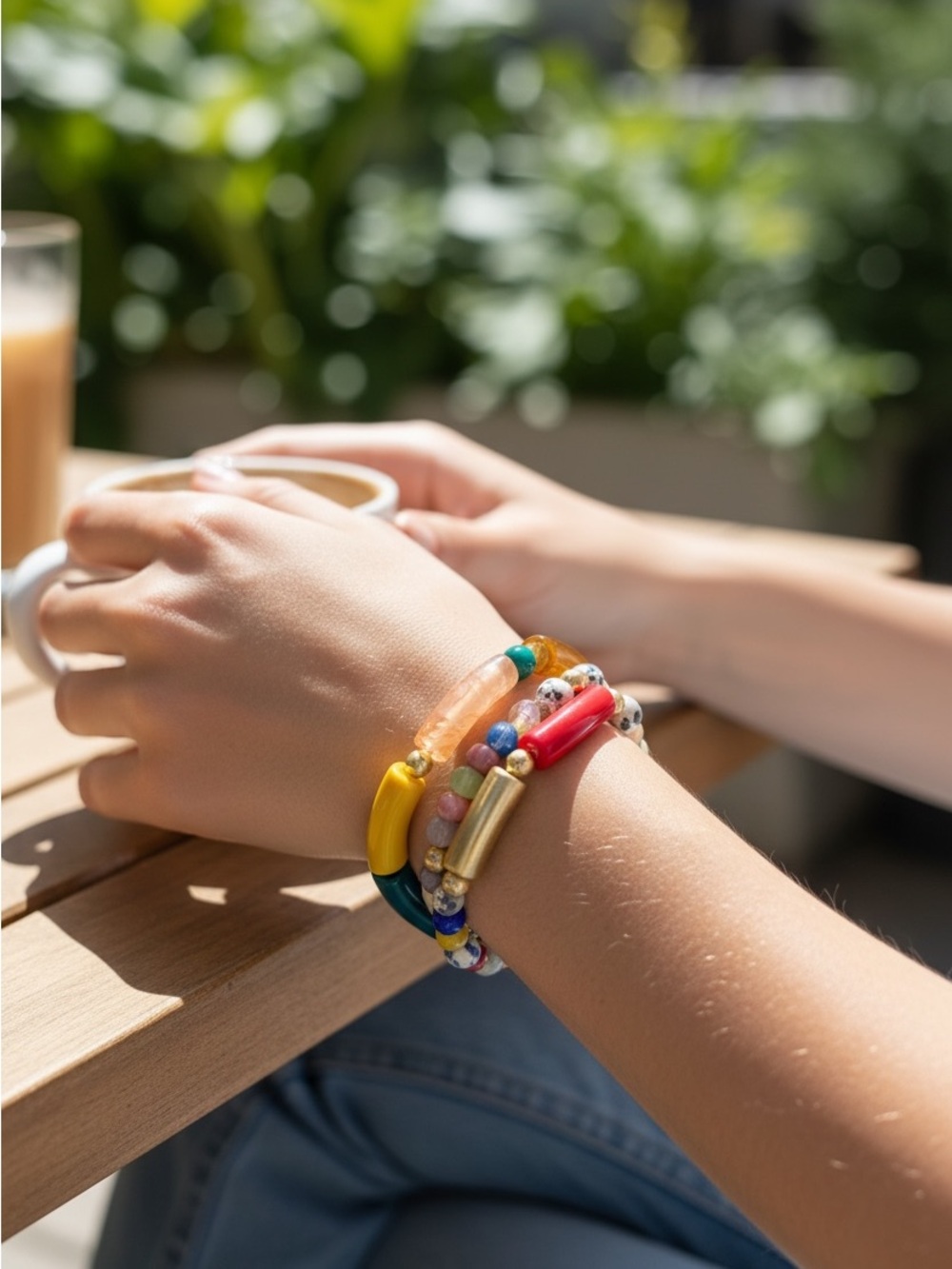 🆕 Plunder Colorful Beaded BOHO Bracelet Set